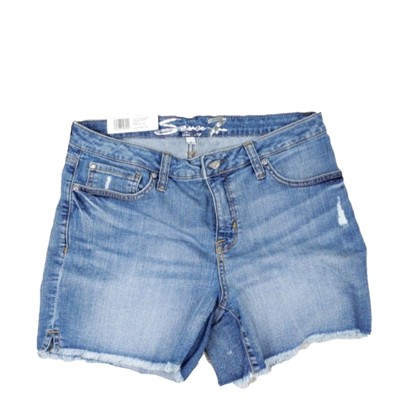 NWT Seven7 Womens Weekend Resist 5" Jean Shorts - Picture 2 of 4